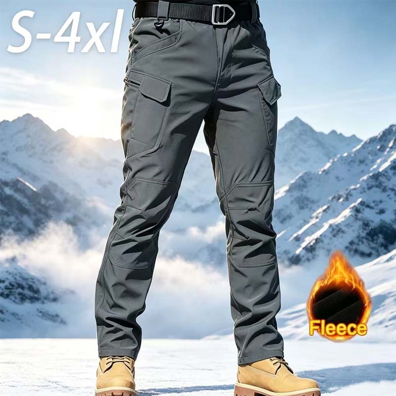Winter Clothing Hiking - Calças Cargo de Inverno para Homens,