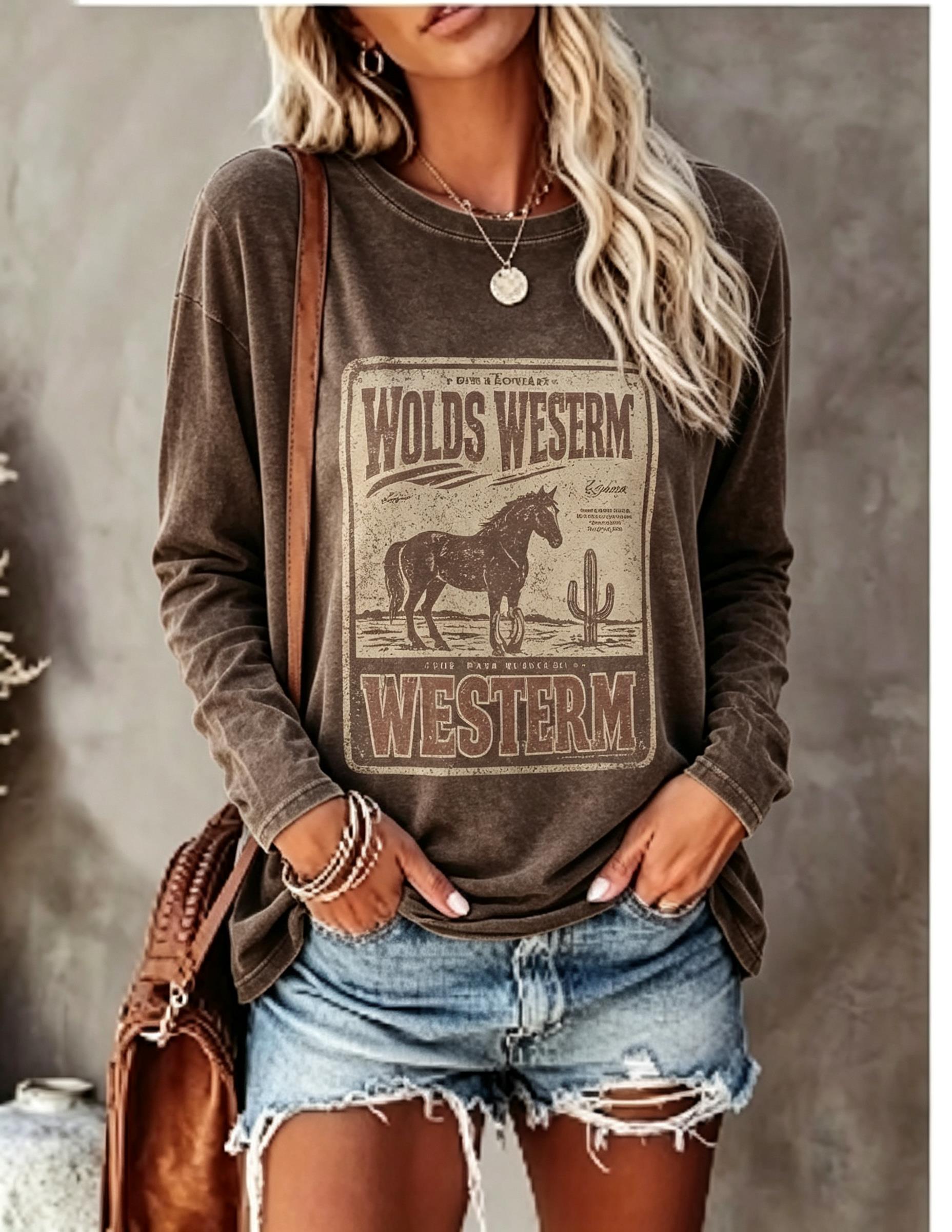 Winter Clothing For Women - Camiseta de manga comprida para mulher,