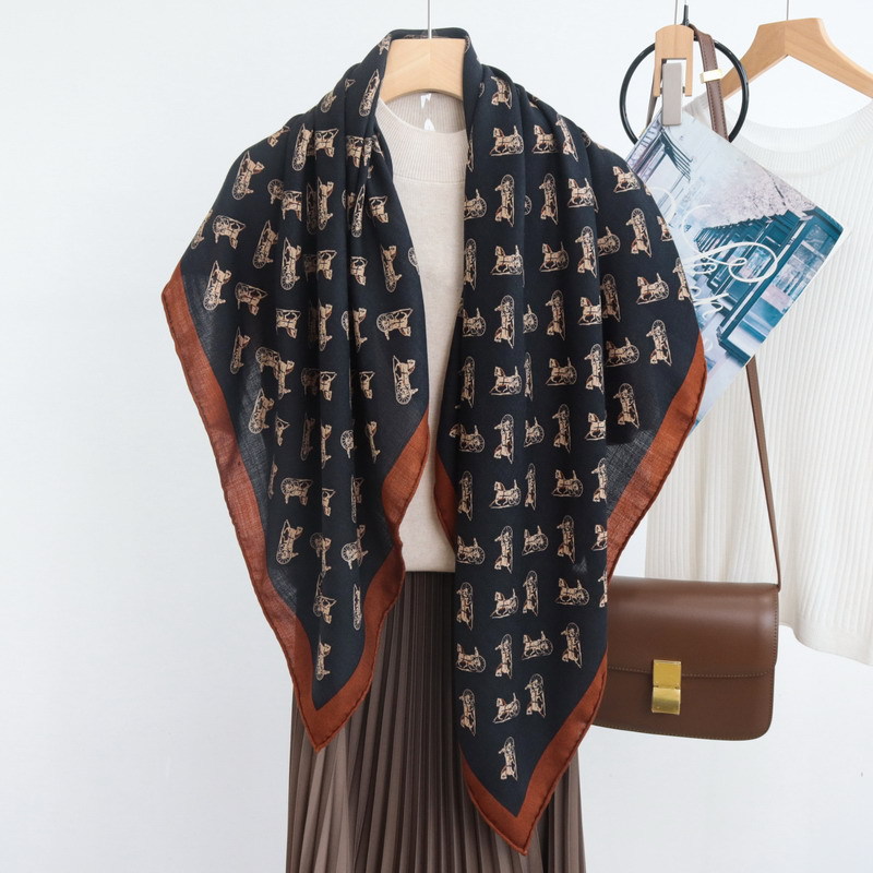 Cachecol de Mistura de Seda e  - Winter Clothing Hong Kong avaliação e preço