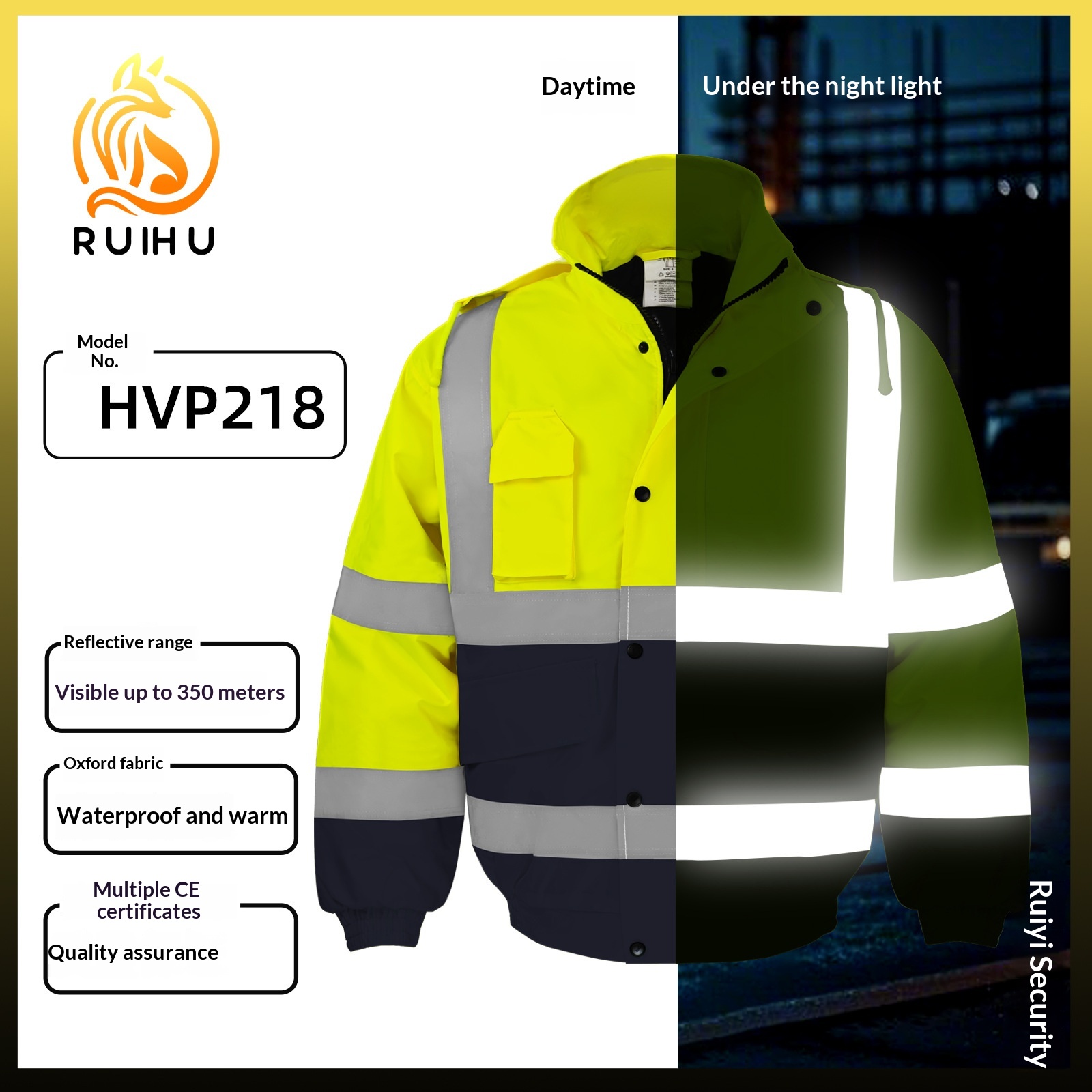 Jaqueta Quente de Alta Visibil - Winter Clothing Pk avaliação e preço