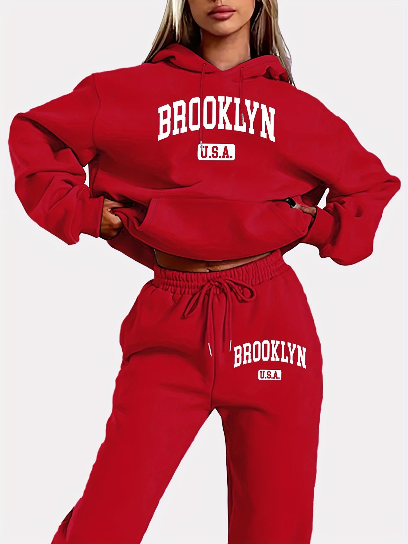 Conjunto de Moletom Feminino 2 - Winter Clothing For Women avaliação e preço
